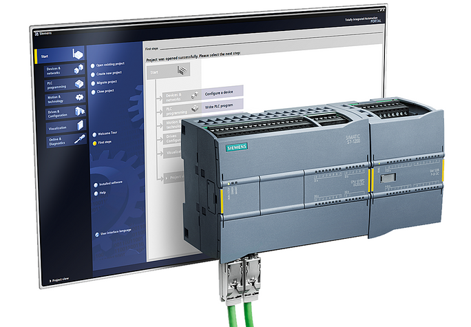 Siemens Step7 Tia Portal with S7 1200 failsafe safety PLC